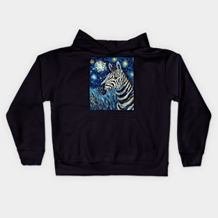 Zebra Mythology Interpretations Kids Hoodie